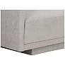 7_Sunpan Gannon 110" Wide Ernst Sandstone Fabric Modern Sofa more views