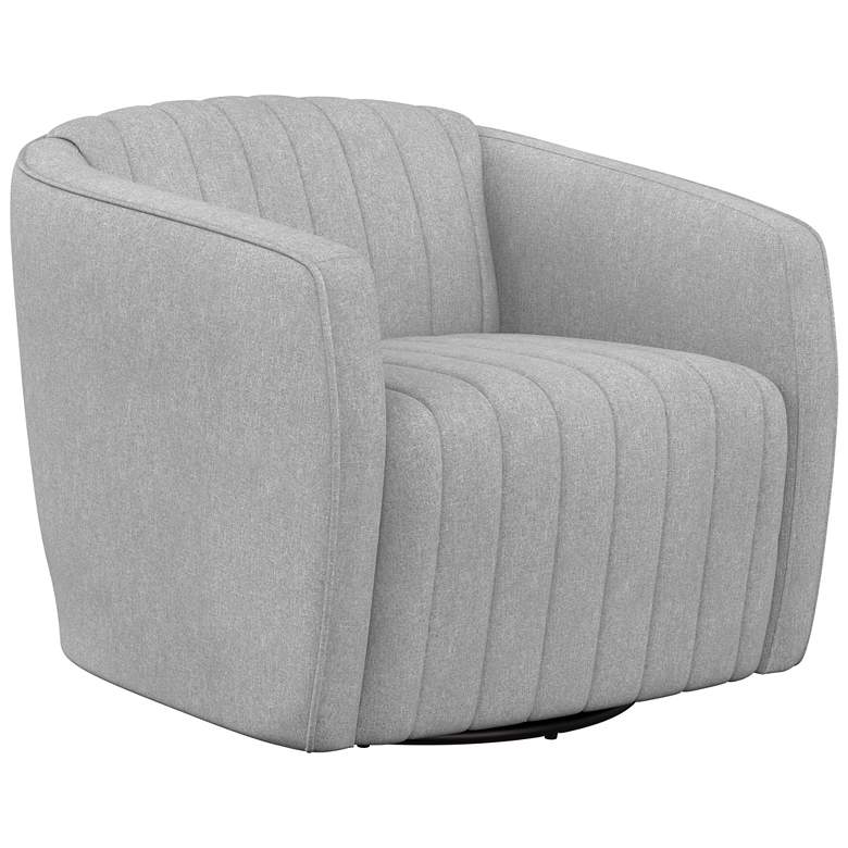 Image 1 Sunpan Garrison Swivel Lounge Chair Liv Dove