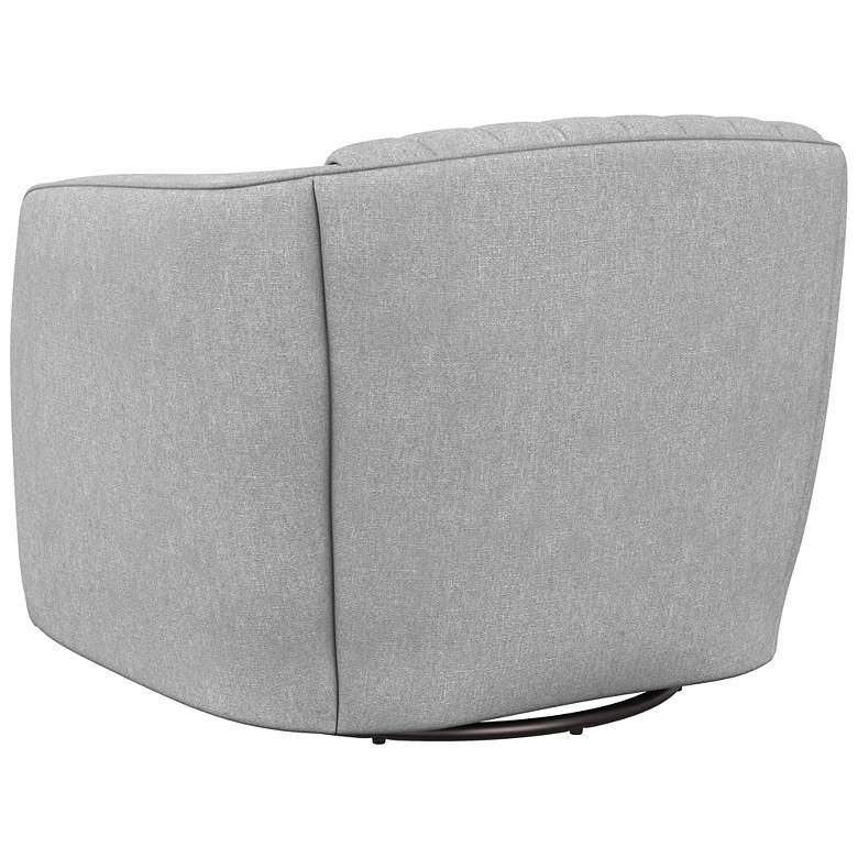 Image 4 Sunpan Garrison Swivel Lounge Chair Liv Dove more views