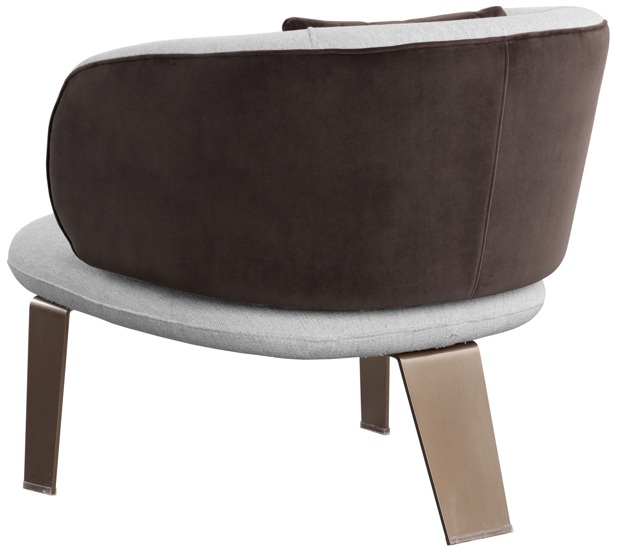 Image 4 Sunpan Garry Lounge Chair San Remo Winter Cloud and Meg Ash more views