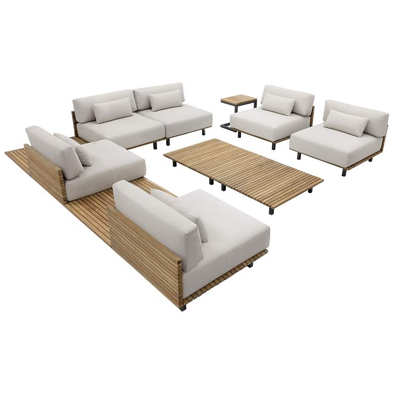 Image 6 Sunpan Geneve Coffee Table more views