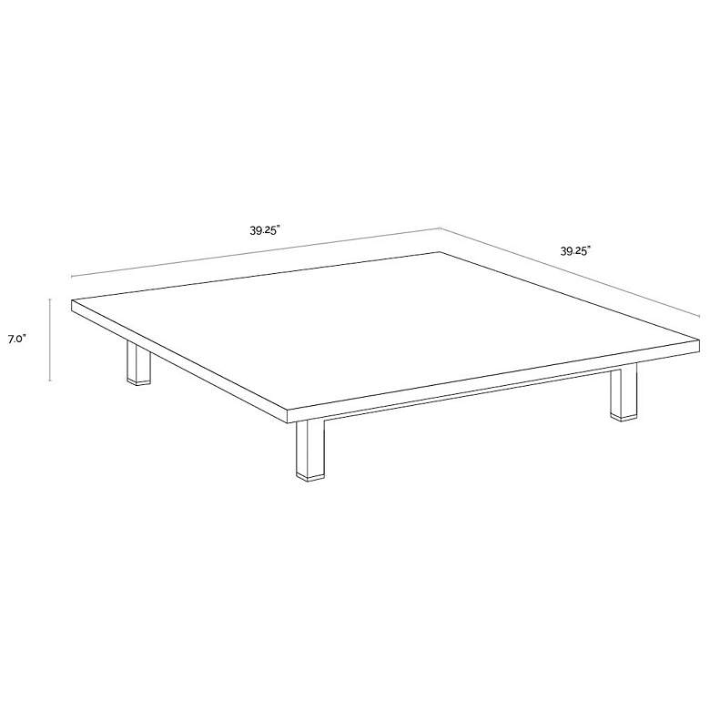 Image 7 Sunpan Geneve Coffee Table more views