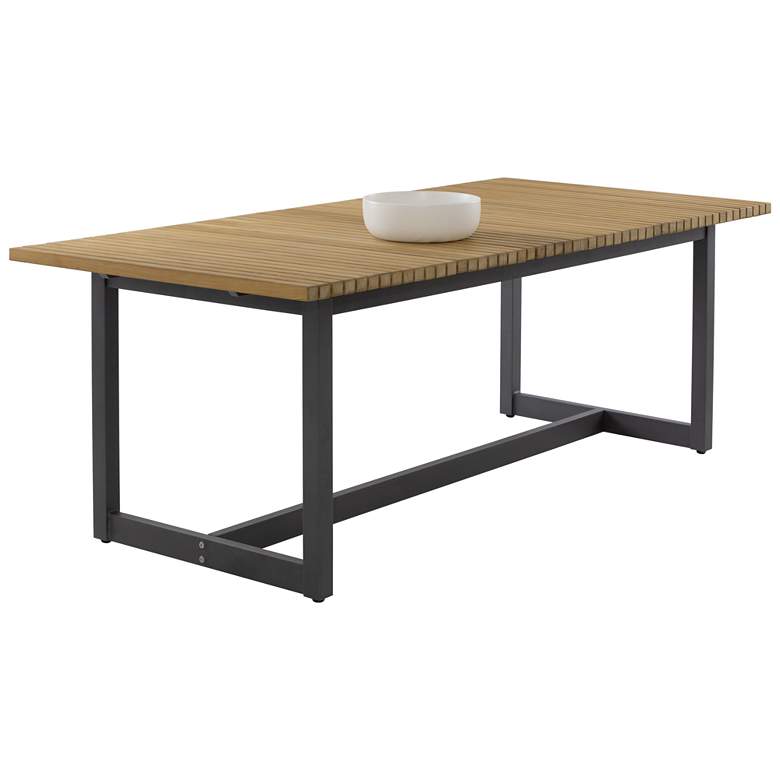 Image 1 Sunpan Geneve Extension Dining Table Natural 83" to 107"