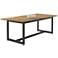 Sunpan Geneve Extension Dining Table Natural 83" to 107"