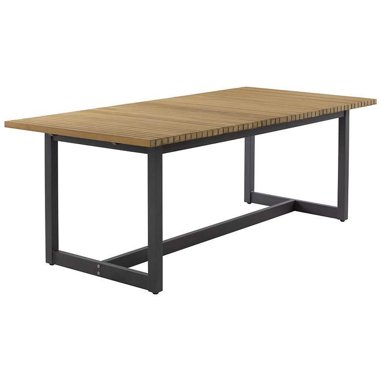 Image 2 Sunpan Geneve Extension Dining Table Natural 83" to 107" more views