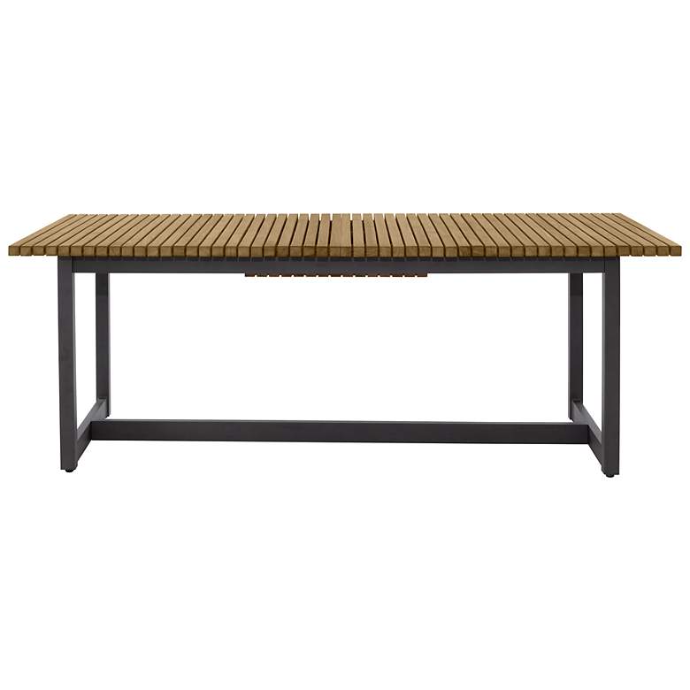 Image 4 Sunpan Geneve Extension Dining Table Natural 83" to 107" more views