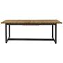 4_Sunpan Geneve Extension Dining Table Natural 83" to 107" more views