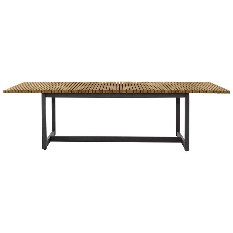Image 5 Sunpan Geneve Extension Dining Table Natural 83" to 107" more views