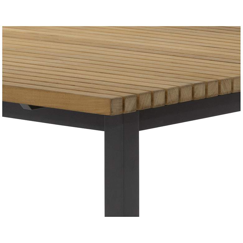 Image 6 Sunpan Geneve Extension Dining Table Natural 83" to 107" more views