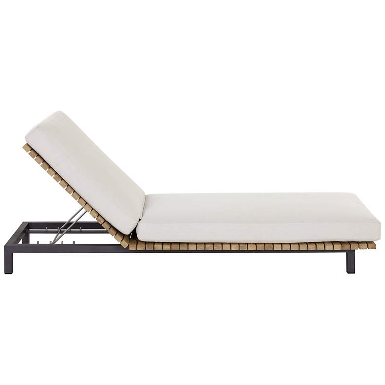 Image 3 Sunpan Geneve Lounger Palazzo Cream more views