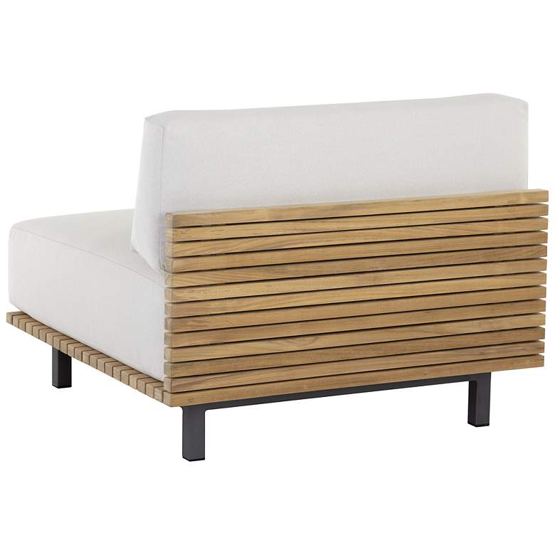 Image 4 Sunpan Geneve Modular Armless Chair Palazzo Cream more views