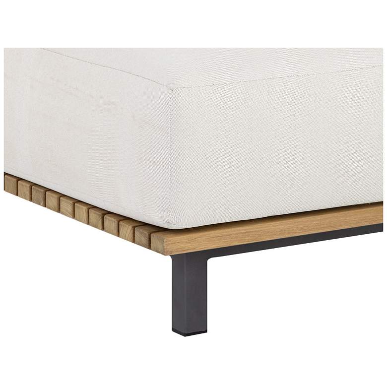 Image 5 Sunpan Geneve Modular Armless Chair Palazzo Cream more views