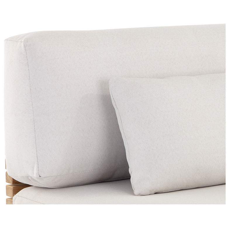 Image 6 Sunpan Geneve Modular Armless Chair Palazzo Cream more views