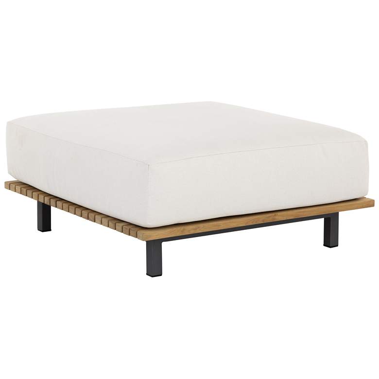 Image 1 Sunpan Geneve Modular Ottoman Palazzo Cream