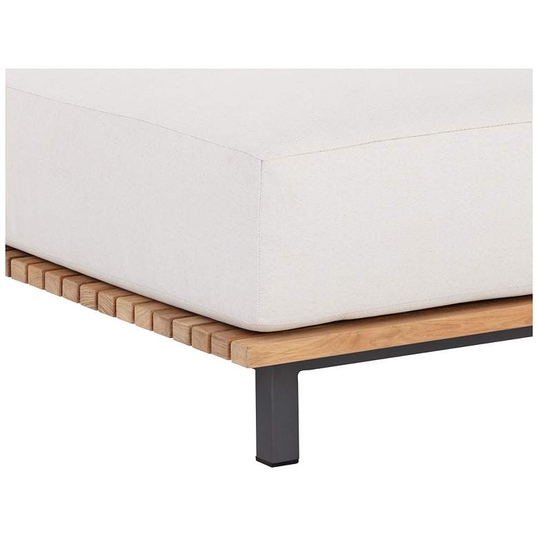 Image 7 Sunpan Geneve Modular Ottoman Palazzo Cream more views