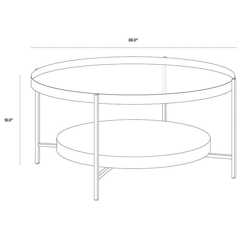 Image 5 Sunpan Gia Coffee Table more views