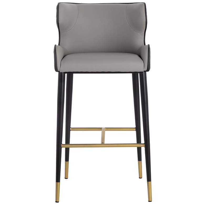 Image 2 Sunpan Gianni Barstool Dillon Stratus and Dillon Black more views