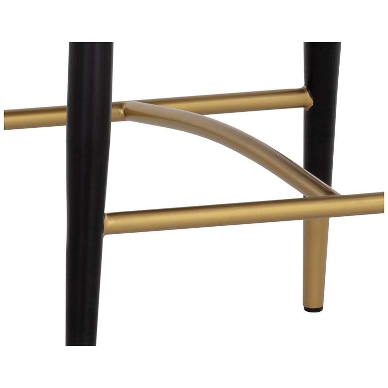 Image 4 Sunpan Gianni Counter Stool Dillon Cream and Dillon Thunder more views