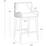 7_Sunpan Gianni Counter Stool Dillon Cream and Dillon Thunder more views