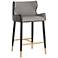 Sunpan Gianni Counter Stool Dillon Stratus and Dillon Black
