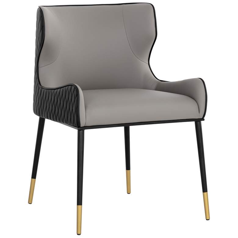 Image 1 Sunpan Gianni Dining Chair Dillon Stratus and Dillon Black
