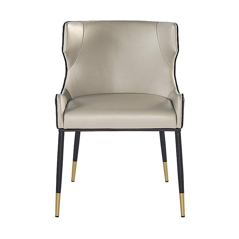 Image 3 Sunpan Gianni Dining Chair Dillon Stratus and Dillon Black more views