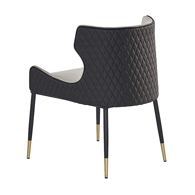 Image 5 Sunpan Gianni Dining Chair Dillon Stratus and Dillon Black more views