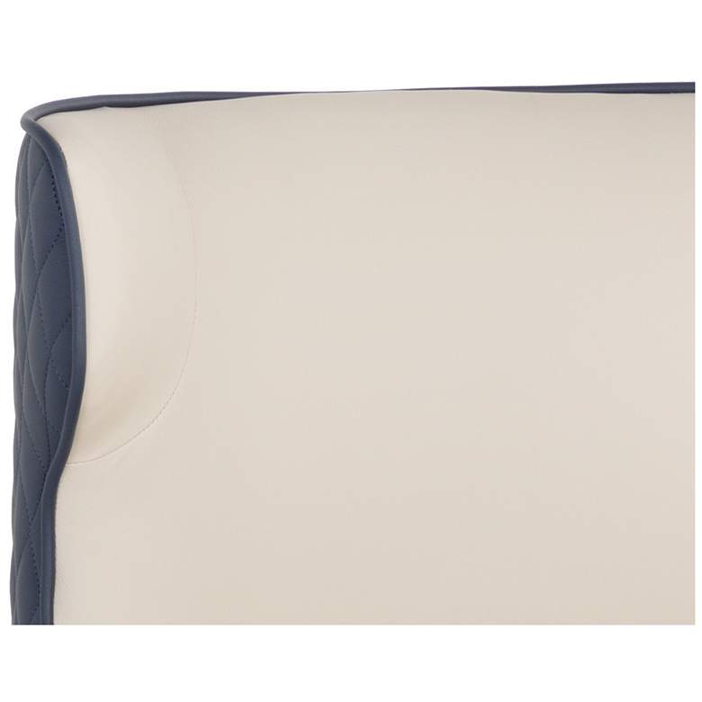 Image 7 Sunpan Gianni Office Chair Dillon Cream and Dillon Thunder more views