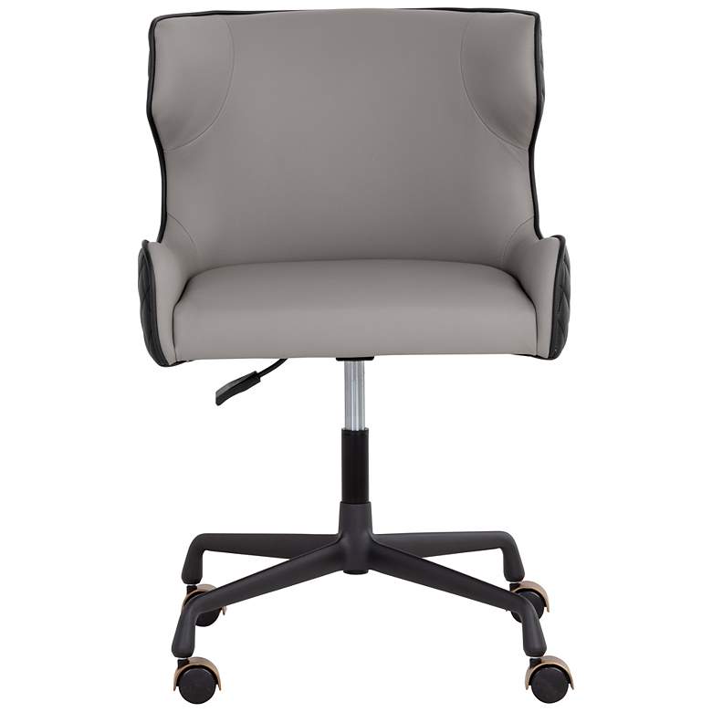 Image 2 Sunpan Gianni Office Chair Dillon Stratus and Dillon Black more views