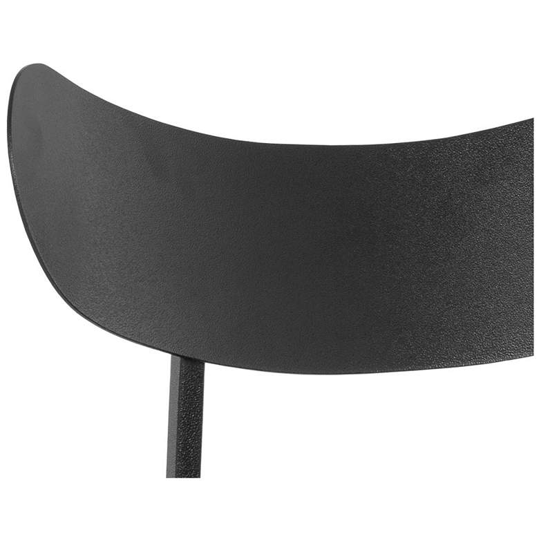 Image 4 Sunpan Gibbons Barstool Black Bravo Portabella more views