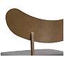 7_Sunpan Gibbons Counter Stool Antique Brass Charcoal Black Leather more views