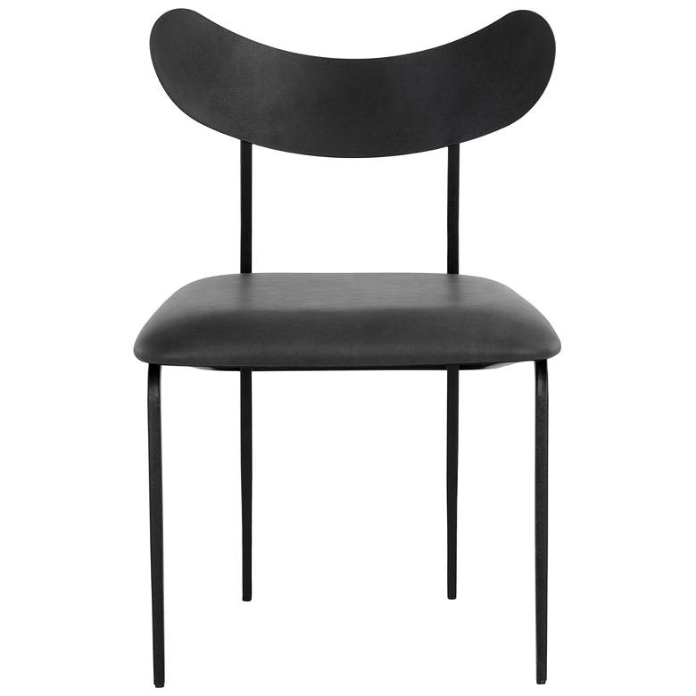 Image 3 Sunpan Gibbons Dining Chair Black Bravo Portabella more views