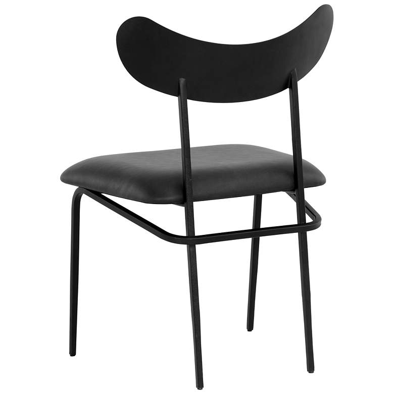 Image 5 Sunpan Gibbons Dining Chair Black Bravo Portabella more views