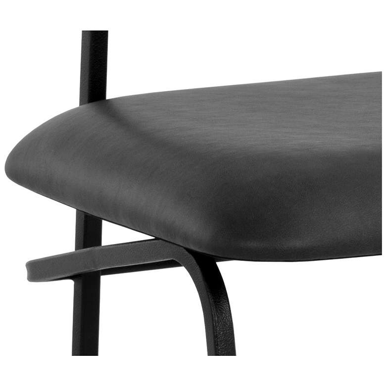Image 6 Sunpan Gibbons Dining Chair Black Bravo Portabella more views