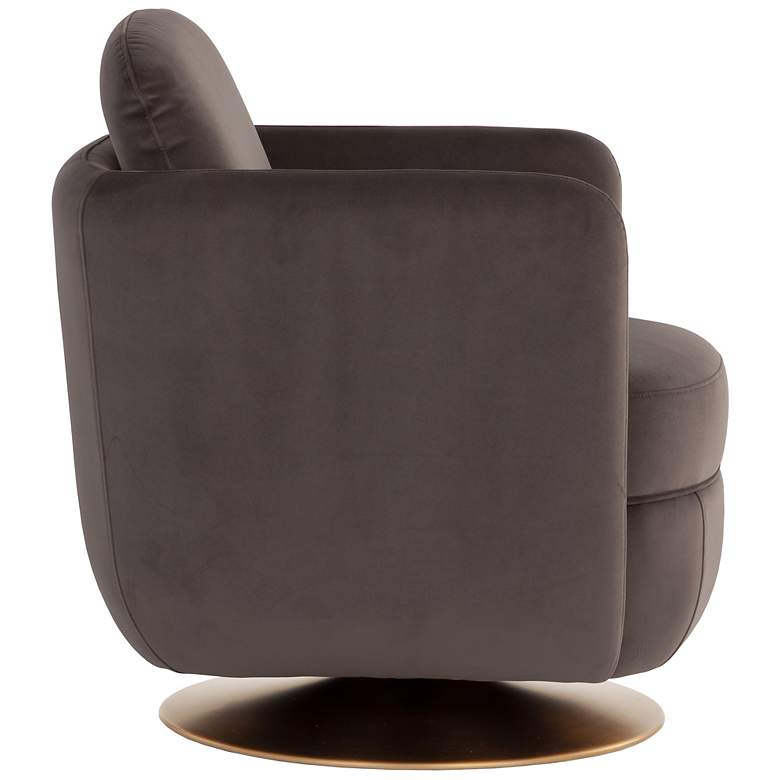Image 4 Sunpan Gilley Swivel Lounge Chair Meg Ash more views