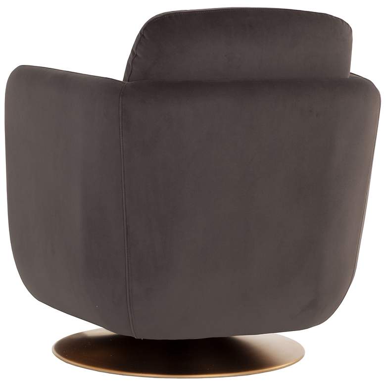 Image 5 Sunpan Gilley Swivel Lounge Chair Meg Ash more views