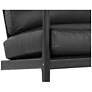 6_Sunpan Gilmore Lounge Chair Black Black Leather more views