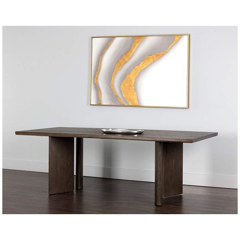 Image 4 Sunpan Giulietta Dining Table Rectangular Dark Brown 90.5" more views