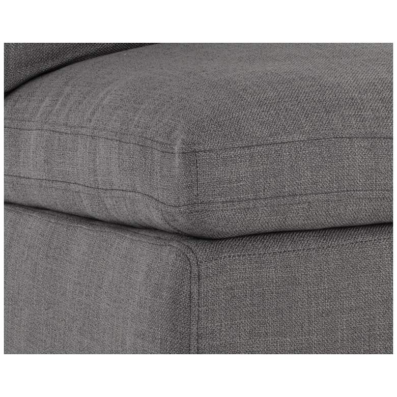 Image 6 Sunpan Glenrose Wheeled Dining Chair Effie Smoke more views