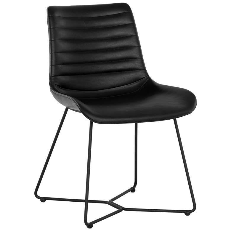 Image 2 Sunpan Gracen Dining Chair Nightfall Black