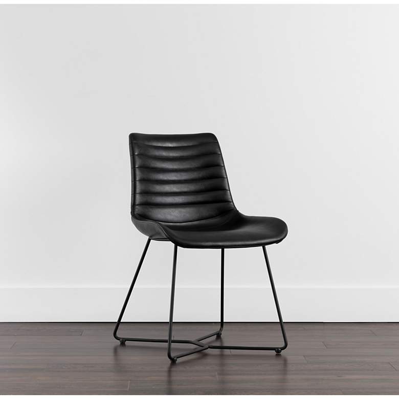 Image 1 Sunpan Gracen Dining Chair Nightfall Black