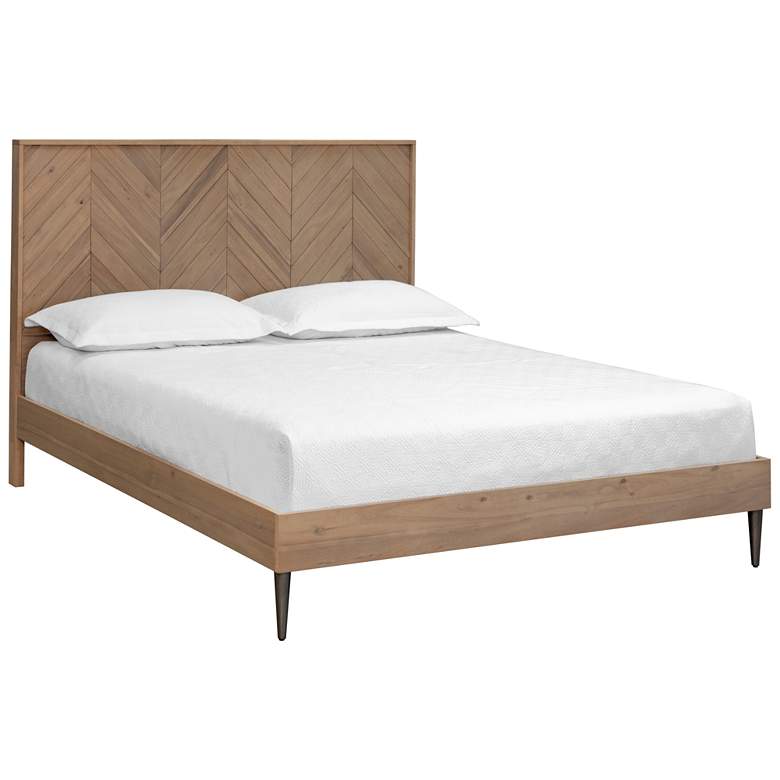 Image 1 Sunpan Grayson Bed King Light Acacia