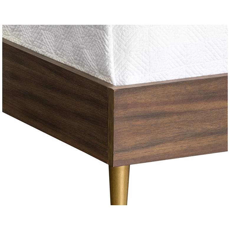 Image 3 Sunpan Grayson Bed Queen Smoke Acacia more views