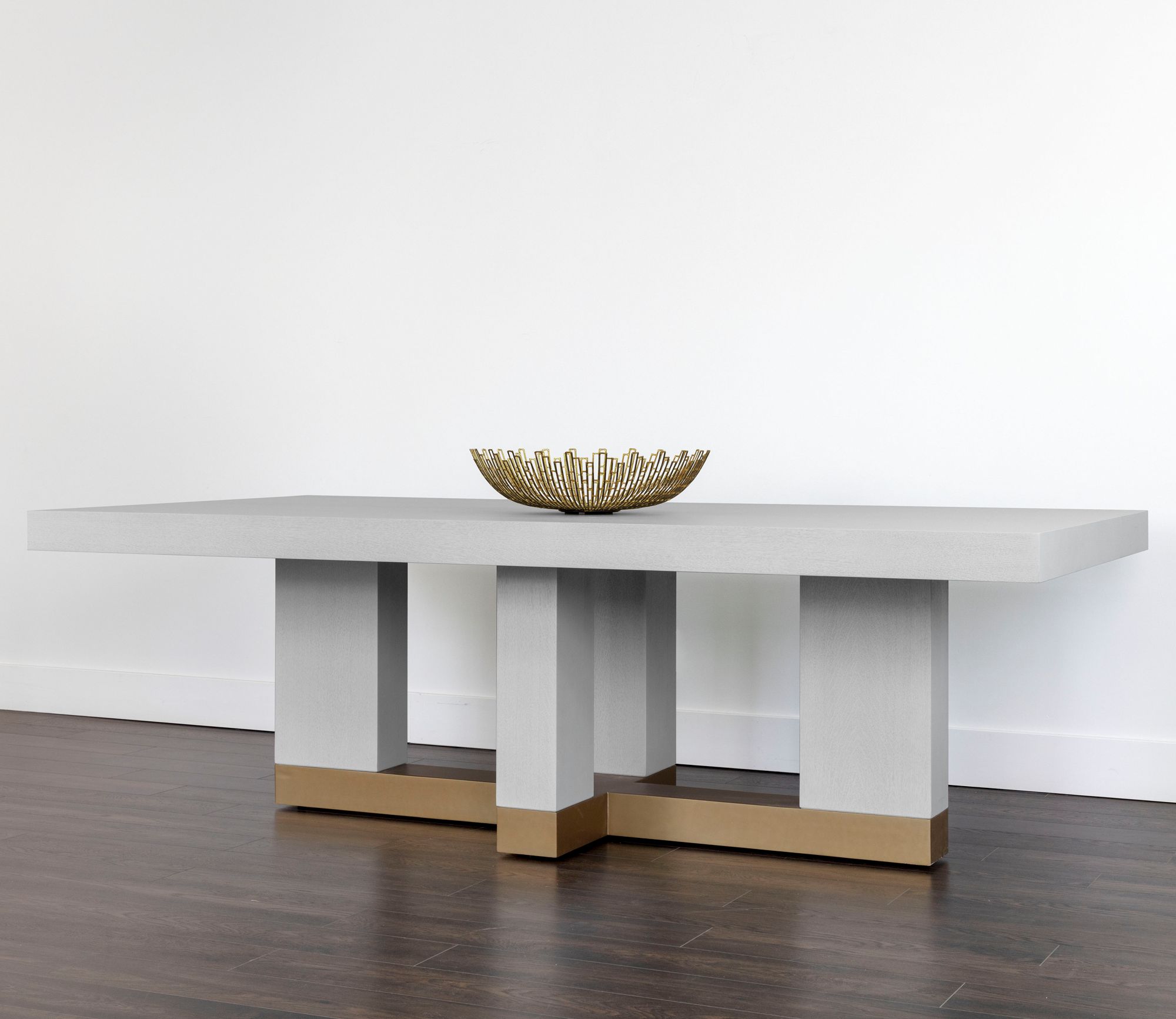 Thumbnail1 of Sunpan Greco Dining Table Gauntlet Gray 94.5"