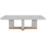 3_Sunpan Greco Dining Table Gauntlet Gray 94.5" more views