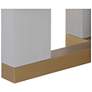 5_Sunpan Greco Dining Table Gauntlet Gray 94.5" more views