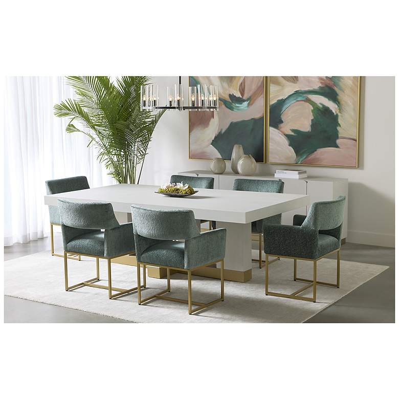 Image 7 Sunpan Greco Dining Table Gauntlet Gray 94.5" more views
