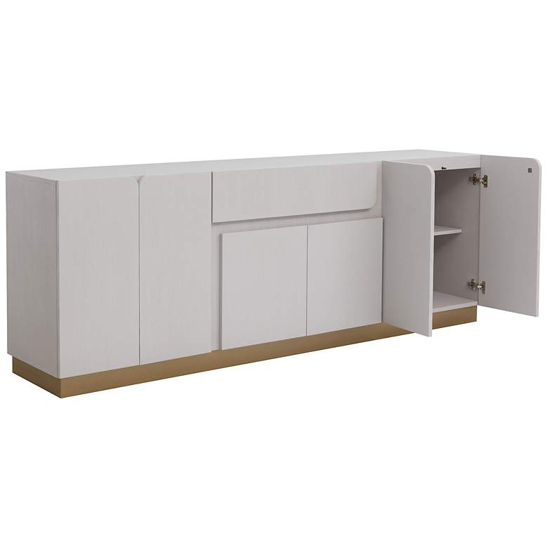 Image 5 Sunpan Greco Sideboard Gauntlet Gray more views