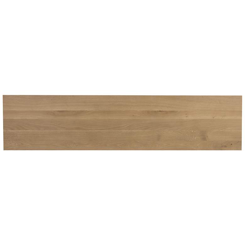 Image 4 Sunpan Gregor Bench Rustic Oak more views