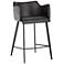 Sunpan Griffin Counter Stool Town Gray and Roman Gray